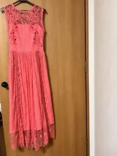 最終値下げ　スナイデル　snidel ピンク レース ドレス ワンピース