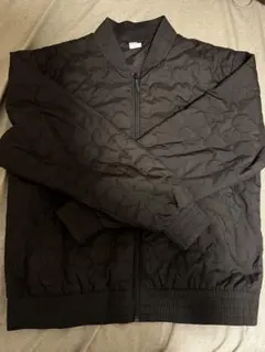 Puma ブラック キルティングジャケット