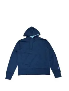 Champion ネイビー フード付きパーカー