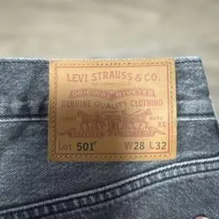 LEVI'S 501® ストレートデニム W28 L32