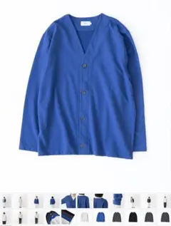 【未使用】RINEN オーガニック裏毛 カーディガン　サイズ2