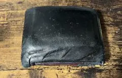 Paul smith ブラックレザー二つ折り財布