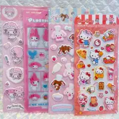 サンリオ ぷくぷくシール　ジュエルマシュマロシール 4枚セットのサムネイル
