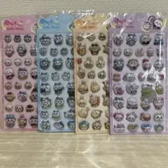 ちいかわ 空気立体 ぷっくりシール 4枚セット