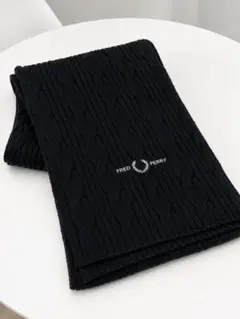 FRED PERRY ケーブルニットマフラー