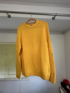 【最終値下げ】H&M ニット セーター クルーネック イエロー