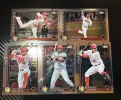 2025 Topps NPB Chrome 広島東洋カープ 5枚セット