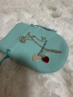 ティファニー リターントゥ ダブルハート ネックレス シルバー925