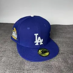 ドジャース 帽子 キャップ ワールドシリーズ New Era 7 3/8 -