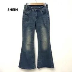 SHEIN DAZY レディース ブーツカットデニムパンツ XSサイズ