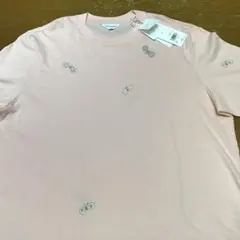 ミナペルホネン　Tシャツ　L ピンクのサムネイル