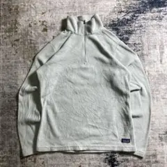 00s Patagonia パタゴニア フリースジャケット ホワイト オールド