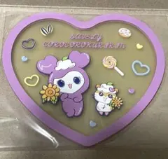 TWICE LOVELYS × SANRIO クリアラバーコースター　サナ