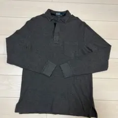 Polo by Ralph Lauren 長袖ポロシャツ グレー L