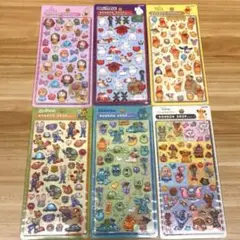 【23時まで限定出品¨̮⃝】ボンボンドロップシール プリンセスクラシックスプーさん他