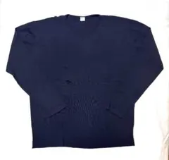 John Smedley ダメージメリノウールVネックニット ボロ ヴィンテージ