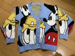 ミッキーマウス ドナルドダック カーディガン 90〜100cm