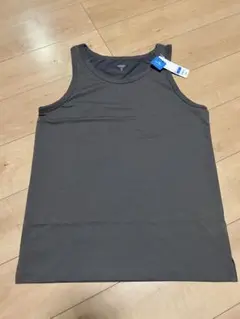 ドライポンチロングタンクトップQ グレー