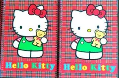 ハローキティ　1992年 ノート 2冊セット　平成レトロ
