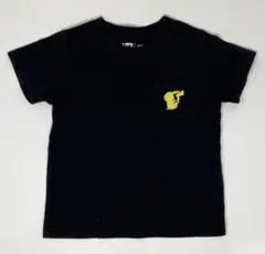 UNIQLO ポケモン ピカチュウ 黒Tシャツ 100cm