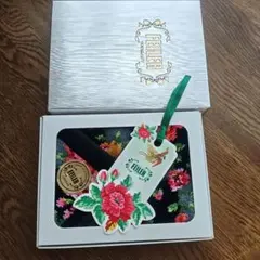 【新品未使用】FEILER 花柄タオルハンカチ
