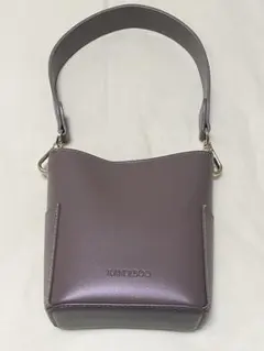 【ほぼ新品未使用】randeboo ミニ　バケットバッグ グレージュのサムネイル