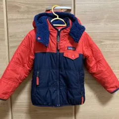 patagonia フード付き中綿コート 赤紺