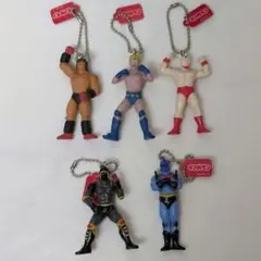 キン肉マン コカコーラ フィギュア キーホルダー 5体セット 当時物