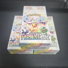 ポケモンカードゲーム テラスタルフェスex 3BOX シュリンク無しペリペリ有り