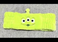 ディズニー　ヘアバンド　リトルグリーンメン　美品