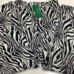 ❤️SALE❤️ SHEIN ❤️ ゼブラ柄　ブーツカット　ゆったりサイズ　パンツ