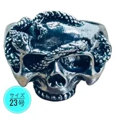 大好評・新品】マットスカル デザインリング ブラック #11 - メルカリ