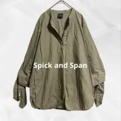 a1156 Spick and Span スキッパーシャツ　チュニック　袖リボンのサムネイル