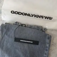 GOD ONLY KNOWS DENIM PANTS Sサイズ　岩田剛典