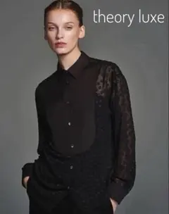 2026年最新】Theory luxe カラー：ブラック系 レディース 長袖 シャツ