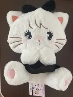 mikko characters BLACK RIBBON BIG ぬいぐるみ
