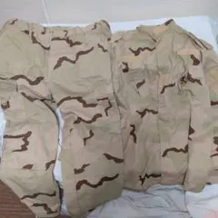 米軍3cデザートカモ　戦闘服上下セット　XXL相当　フィールドジャケット　パンツ