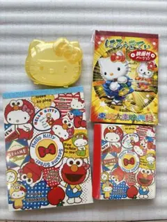 ハローキティ サンリオ メモ帳　ケース入りメモ 3冊＋おまけ