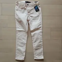 GAP 130cm スリムフィット ドット柄 ロングパンツ