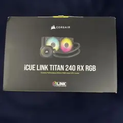 iCUE LINK TITAN 240 RX RGB CPUクーラー