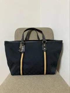 GUCCI グッチ　GGキャンバス　シェリーライン チャーム付（139260）