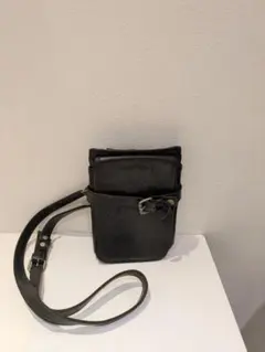 BAGGY PORT レザー 2WAY ウエストバッグ MON-201 黒 中古
