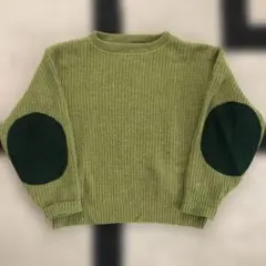 GEEK OUT STORE ELBOW PATCH SWEATER M