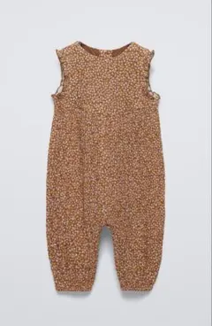 ZARA baby 花柄プリントロンパース　オールインワン