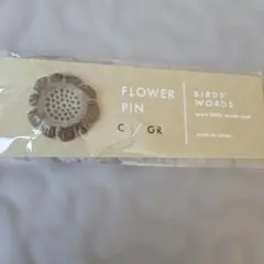 BIRDS' WORDS FLOWER PIN C/GRのサムネイル