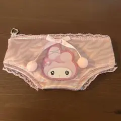 サンリオ　マイメロ　ポーチ　おぱんちゃ型　ピンクヒョウ柄　ギャル