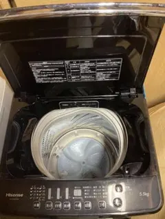 美品 Hisense 5.5kg 全自動洗濯機 HW-G55E4KKのサムネイル