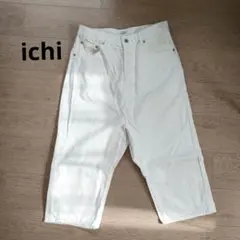 【ichi 】イチ　サルエルデニムパンツ Lサイズ