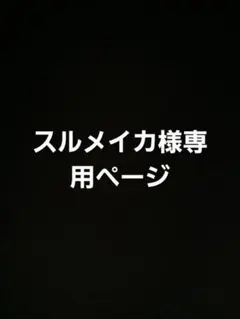 スルメイカ様専用ページのサムネイル