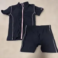 水着 ブラック ピンクラインのサムネイル